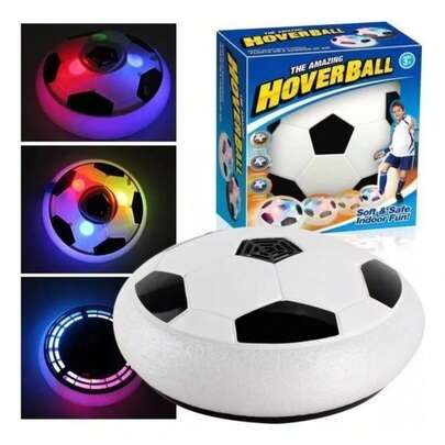 Bola Flutuante Flat Ball Futebol Dentro De Casa Football Cor Preto Com Branco