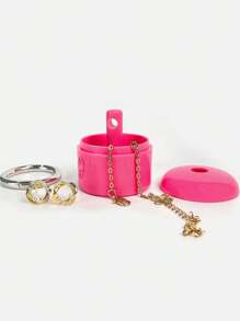 Jewelry Box Case,Portable Jewelry Storage Case,Traveling Jewelry Holder Storage, Pill Box Keychain Container,Keychain,Portable Ring Holder Keychain,Sports Jewelry Box Case,Travel Jewelry Box Case,Women'sTraveling Ring Holder Keychain,Small Round Metal Ring Container For Earrings, Rings, Necklaces For Women Storage Organizer Travel Essentials Back To School Dormitory Storage