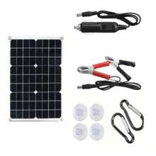 Solarpanel zum Aufladen über USB, für Camping, Wandern, Notfall-Aufladung, tragbares Handy-Ladepanel, reisefertiges Solarpanel zum Aufladen von Autobatterien