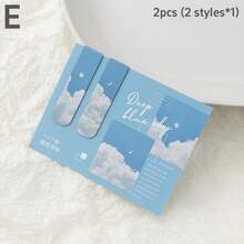 Mini Magnetic Bookmarks 2pcs/Set, Forest, Cloud And Sunset Landscape Printing, School Office Page Clips Marker Holder, Book Readers Supplies Back To School Unique Reading Gift - Multicolor - View 20