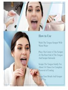 MasterMedi Tongue Cleaner With Box Is An Easy-To-Use Adult Tongue Cleaner For Oral Care And Hygiene (Single Package) - Multicolor - View 5