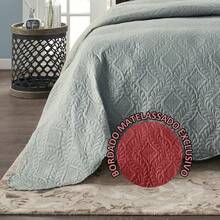 Double Bedspread, 3-Piece Quilted Double-Sided Kit With Pillowcase, Milan Corttex - 米色 - 查看 5