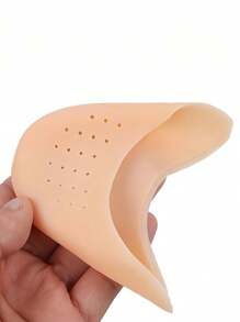 1-3 Pairs Toe Protector Caps, Silicone Toe Sleeves To Prevent Shoe Friction & Blisters, Cushion For High Heels, Fit Small To Large Toes