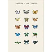 1pc Butterflies Insects Stardew Valley Seeds Foraged Gems Minerals Poster Print Wall Art Pictures Canvas Painting Room Home Decor Optional Frame - Multicolor - View 18