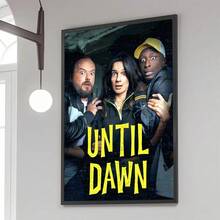 1 幅《直到黎明》海报电影帆布画复古房间酒吧咖啡厅美学艺术墙画帆布画房屋房间墙壁装饰可选画框 - 彩色 - 查看 82