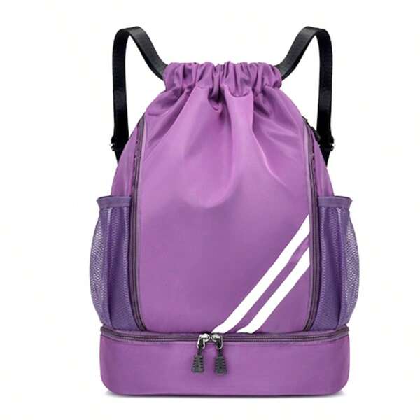 SEYATULLH Women's Multi-Functional Backpack, Travel Rucksack For Gym Yoga Running Outdoor Casual Drawstring Shoulder Bag