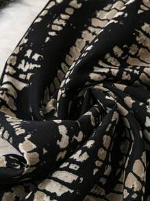 Pantalones con estampado de leopardo elegantes y casuales para primavera, verano y otoño, que muestran temperamento