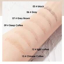 HENGSI 深棕色眉笔，无需削尖，颜色自然，防汗，持久不晕染，适用于眉毛、眼线、唇线，显色度高，适合初学者和专业化妆师，毕业、生日、节日、夏季、秋季、Y2K风格，用途广泛，适合女性化妆、派对、海滩、旅行、露营、户外活动、校园旅行、节日装饰，也是一份很棒的礼物。 - 彩色 - 查看 9