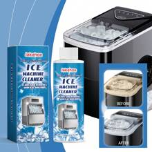 ​​Ice Machine Cleaner Tablets - Deep Descaling & Odor Eliminator With Lauryl Poly Ether Sulfate & Fatty Alcohol-9 For Commercial/Home Ice Makers (100ml)​