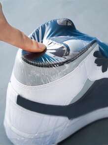 Sacos de envoltório termoencolhíveis, filme plástico retrátil, protetores de sapatos, filme de vedação transparente, saco de filme termoencolhível à prova de poeira, filme plástico retrátil de PVC, protetores de sapatos para proteção, armazenamento, tênis, bolsa de viagem, embalagem, presentes DIY caseiros, bombas de banho, sabonetes, adequados para uso diário, viagens e uso doméstico, itens essenciais para viagens, acessórios de viagem, férias, férias de verão, volta às aulas