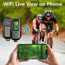 1PC HD 1080P Mini Camera Portable Body Camera Back Clip Sport DV WiFi Handheld Cycling Recorder Pocket Camera For Car Camera