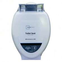White Elongated Toilet Seat