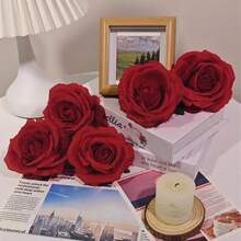 10 件/包 10 厘米人造玫瑰花头，假玫瑰婚礼装饰，婚礼仪式，婚车，酒店背景，花墙，拱门批发 - 彩色 - 查看 10