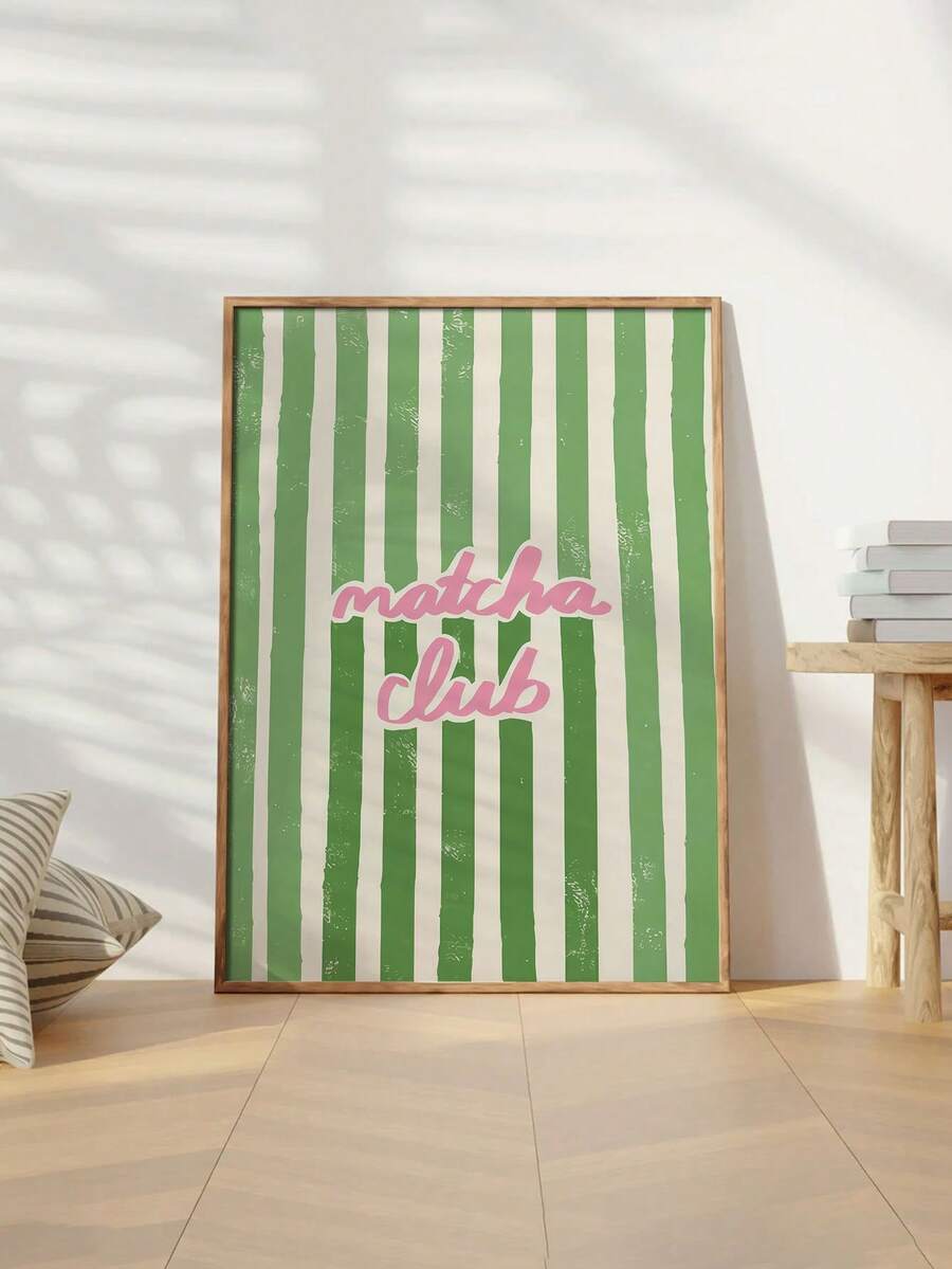 1 件抹茶俱乐部海报、抹茶艺术印刷品、咖啡馆海报、绿色印刷品、抹茶墙壁艺术、可打印抹茶艺术、抹茶爱好者、无框 - 彩色 - 查看 1