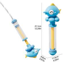 1pc Clownfish Water Gun Toy, Beach Pool Shooting Game Water Gun Toy For Summer Pool Beach, Ocean World Outdoor Toy, Suitable For Children 3+ And Adults, Fit For Birthday Party And Summer Outdoor Water Fight, Family And Friends Interaction, Birthday/Holiday Gift (Some Colors Random)