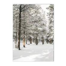 1 pieza /Set de 3 pósters de arte de pared Opcionales con marco Amanecer del viaje, bosque, montaña, lago, cabañas, piñas, invierno, nieve, impresiones en lienzo, pintura de arte nórdico para decoración del hogar