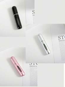 1 pièce Atomiseur de parfum de voyage mini rechargeable, étui de pulvérisation de parfum portable, bouteille de parfum vide pour le voyage et les sorties, cadeaux pour les filles, les femmes, les mamans, retour à l'école