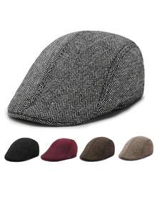 D EXCEED 1/3/6 PCS Newsboy Cap For Men | Vintage Outdoor Driving Hat For Camping, Golf, Travel, Working - Multicolor - View 2
