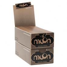 moon. 1/2盒，50册/1盒，透明超薄米卷烟纸，天然阿拉伯胶，燃烧缓慢，家用小工具，节日礼物，生日礼物，送给朋友的礼物