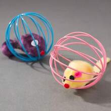 1 Piece Energetic Cat Toy Set - Interactive Mouse And Animal Toys With Roller Ball For Endless Entertainment, Keeping Your Feline Friend Engaged And Active, No Batteries Required