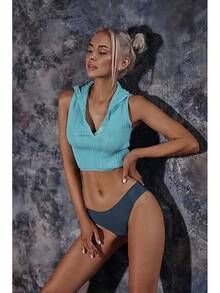 FINETOO 6 Pack Women's Seamless Hipster Underwear No Show Panties Invisibles Briefs Soft Stretch Bikini Underwears XS-XL - 固體 3 - 查看 2