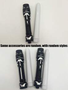 1pc/1set Retractable Laser Sword,Glowing Stick Decompression Toy With Random Light(Battery Not Included)Some Parts Color Random,Deadpool Sword,Game,Christmas Decoration - Multicolor - View 9