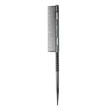 1pc New Electroplated Pointed Tip Aluminum Hair Comb, Women Hair Dyeing Sectioning Teasing Salon Hairstyling Brush, Heat Resistant Anti-Static Comb With Spiral Non-Slip Handle And Fine Teeth, Back To School, Travel Holiday Essentials, Hair Accessories For Women, Brush, Detangling Brush, Ball Brush, Mini Hair Brush Set, Wooden Comb, Hair Brush, Hairdressing Equipment, Hairstyle, Hairdressing, Hair Brush, Brush Hair Brush Set, Comb Hair, Comb For Curls, Detangling Brush, Hair Brush For Women, Barber Accessories, Barbershop, Hairdressing Equipment