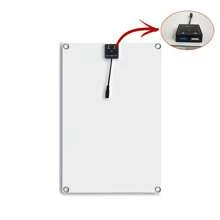 Solarpanel zum Aufladen über USB, für Camping, Wandern, Notfall-Aufladung, tragbares Handy-Ladepanel, reisefertiges Solarpanel zum Aufladen von Autobatterien