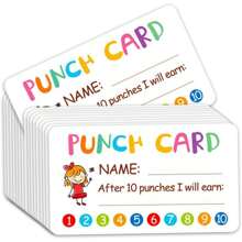 50pcs Creative Children Behavior Incentive Reward Small Cards (50pcs/Set),Back To School,School Supplies