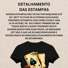Camiseta Qualidade premium Super Confortavel Masculina em Algodão 30.1 Camisa God ,s Plan