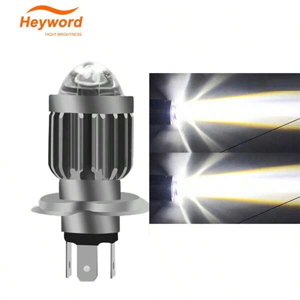 Heyword Heyword 1pc H4 LED Motorcycle Headlight Bulb HB2 9003 12V-24V High / Low Beam For Scooter Motorbike LED Headlight Bulbs Conversion Kit White