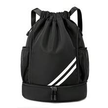 SEYATULLH Mochila multifuncional para mujer, mochila de viaje para gimnasio, yoga, running, al aire libre, casual, con cordón, bolso de hombro, bolso deportivo para deportes, fitness, ejercicio, gran capacidad, bolso de viaje para vacaciones para mujeres y hombres, bolso de gimnasio duradero, bolso de yoga