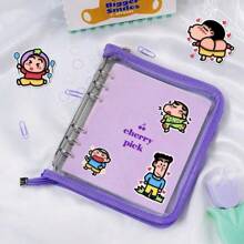 CRAYON SHINCHAN 60 Sheets Crayon Shin-Chan Cartoon Stickers, Cute Expression Stickers For Notebooks, Planners, DIY Decorations