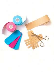 1 pièce Bande invisible de rassemblement et de traction de la poitrine, patch de traction des muscles, accessoires de gym, bandages, ruban de sport