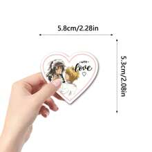 55 Piezas de Pegatinas de Kimi Ni Todoke Pegatinas de vinilo estéticas para scrapbooking, diario, portátil, parachoques, monopatín, botella de agua, computadora, teléfono, dibujos animados, casco de seguridad, pegatinas y calcomanías para automóvil