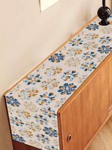 1 peça Bandeira de mesa abstrata geométrica árabe moderna floral abstrata, adequada para cozinha, festa de casamento, festival, cozinha ao ar livre, centro de mesa para casa, sala de estar, decoração de restaurante
