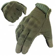 Outdoor Multifunctional Camo Touchscreen Full Finger Tactical Gloves, Lightweight For Cycling And Motorcycle Riding - Multicolor - View 19