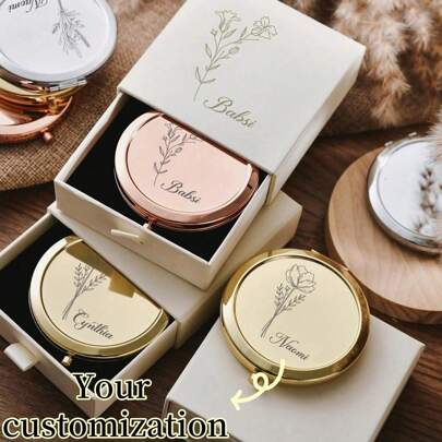 Espejo personalizable con patrón y texto - Una combinación perfecta de estilo refinado y personalización, este espejo personalizable con patrón y texto será el toque final en tu vida. Lo talla grande destacado de este espejo es el alto grado de personalización y opciones de personalización. (Sin caja de regalo), ,Grabado,Acero inoxidable,Colorido,Lindo,Adorable,Divertido,Kawaii,Y2K,Elegante,Unisex,Casual,Personalizado,Único,Personalizado,Regalos ideales para él,Regalos ideales para ella,Ella,Novio,Novia,Familia,Amigos,Útiles escolares,Vuelta al cole,Para la oficina,Para la escuela,Para el aula,Para regalos de maestros,Para la universidad,Para colegas,Para dormitorios,Para maestros,Para niños y niñas,Para adolescentes,Estudiantes de secundaria,Estudiantes de secundaria,Estudiantes universitarios,Estudiantes universitarios,Estudiante de primer año,Estudiante de segundo año,Estudiantes de primer año,Delicada romance