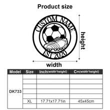 1pc Custom Name Soccer Player Wall Decal, Personalized Boy Name, Football Wall Stickers, Custom Boy Name Soccer Player, Personalized Soccer Decal-Ornaments,Home Decor,Wall Decor,Room Decor,Living Room Decor,Bedroom Decor,Bathroom Decor,Kitchen Decor,House Decor,Personalised Gifts,Graphic Print - Multicolor - View 61