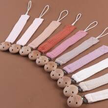 1 pieza Clip personalizado para chupete de bebé con estampado de lunares lindos, patrones personalizados para niños y niñas, clip para chupete universal personalizado adecuado para Halloween, bautizo, Acción de Gracias, regalos de Navidad, decoraciones familiares de baby shower, multifuncional, ornamental, con letra, elegante, moderno, colorido, lindo, adorable, casual, personalizado, único, regalo ideal para él, regalo ideal para ella