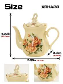 1 Stück elegantes britisches Stil Keramik Gewürzdose Set, inklusive Gewürzdose, kleinem Öltopf, Mini-Löffel, Edelstahl-Löffel, geeignet für Zuhause, Restaurants, Küche, Salz- & Gewürzaufbewahrung