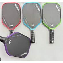 VISPINVO 16MM TORAY T700 Raw Carbon Fiber Pickleball Paddle,Adult Pickleball Racket Board,High-Performance Polymer Honeycomb Core And Heat-Pressed One-Piece For Durability,Fabric Gradient Surface And Edge Guard Protection,Extended Comfortable Grip,Features Powerful Rotation And Controlled Balance,Multiple Color Options And Including Pickleball Bag, Ideal Gift For Festivals And Competitive Special Occasions