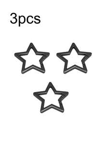 Metall Stern Federschnalle, O-Ring kann Handtaschenriemen-Schnalle öffnen, Outdoor Camping und Wandern Zubehör, DIY Taschenanhänger, Autoschüsselbundverbindung, DIY Anhänger Öffnungsring, Taschengurt Verbindungsschnalle, DIY Anhänger