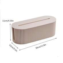 Power Cord Plug Board Storage Box, Anti-electric Shock Child Safety Wire Organizer For Phone Tablet Charger Cable