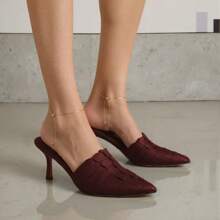 1 pieza Tobillera enchapada en oro de 18K de tamaño ajustable, adecuada para playa, San Valentín, uso diario, Día de la Madre, regalo