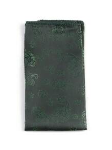 ZLQ&GOU 1pc Paisley Pattern Handkerchief, Elegant & Comfortable Pocket Square For Men, Suitable For Formal Occasions Such As Dress Shirt And Dinner Party - Multiple Colors Available