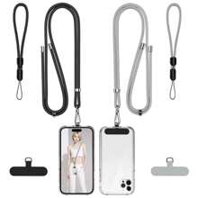 1 Set Minimalist Phone Hanging Strap, Wrist Lanyard, Diagonal Phone Chain, Outdoor Anti-Lost Strong Wrist Band, Keychain