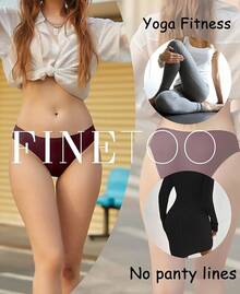 FINETOO 6 Pack Women's Seamless Hipster Underwear No Show Panties Invisibles Briefs Soft Stretch Bikini Underwears XS-XL - 固體 12 - 查看 4