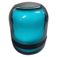 BUYTITI Mini Bocina Bluetooth Portátil Cilíndrica - Multicolor - Ver 2