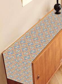 1 pièce Chemin de table abstrait géométrique arabe, floral moderne. Convient pour la cuisine, les mariages, les fêtes, la décoration extérieure pour la table de la cuisine, de la maison, du salon, des restaurants
